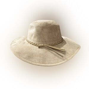 SOLD Khaki Braided Band Hat